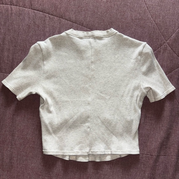 Fabletics Women's Ribbed Crop Top - Picture 2 of 2